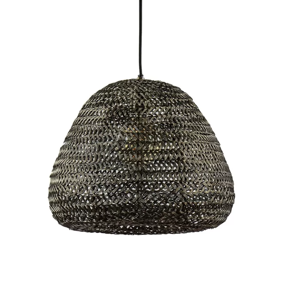 Eettafellampen | Light and Living>Straluma Antiek bronzen hanglamp Finou Light and Living