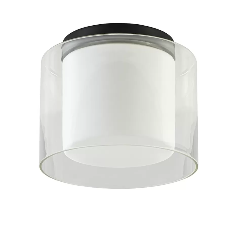 Keukenverlichting | Badkamerverlichting>Straluma Badkamer plafondlamp helder met opaal glas IP44