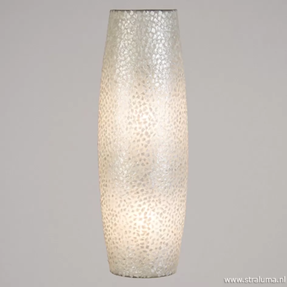 Schelpenlampen | Woonkamerlampen>Straluma Beach wandlamp schelpen wit