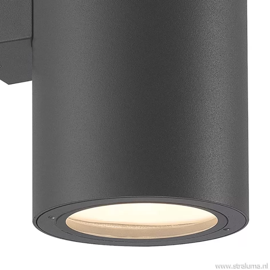 Wandlampen | Buitenlampen>Straluma Buitenlamp Vulcano wand grafiet IP65