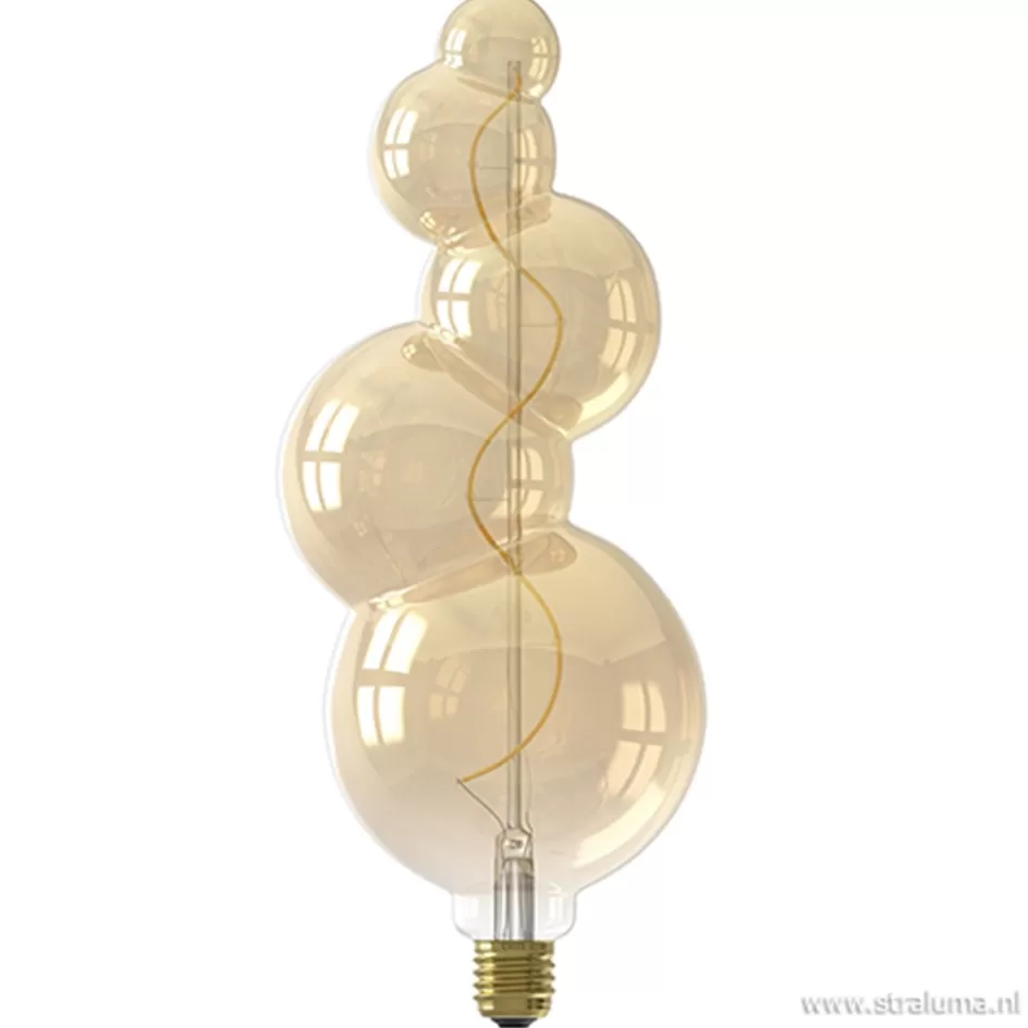 Woonkamerlampen | Slaapkamerlampen>Straluma Calex Alicante led lamp gold e27