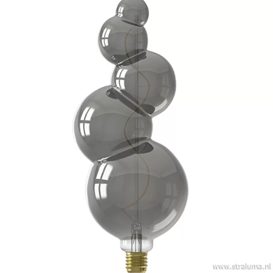 Slaapkamerlampen | Keukenverlichting>Straluma Calex Alicante led lamp titanium 4w e27