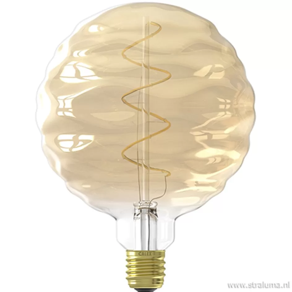 Slaapkamerlampen | Keukenverlichting>Straluma Calex Bilbao led lamp gold e27