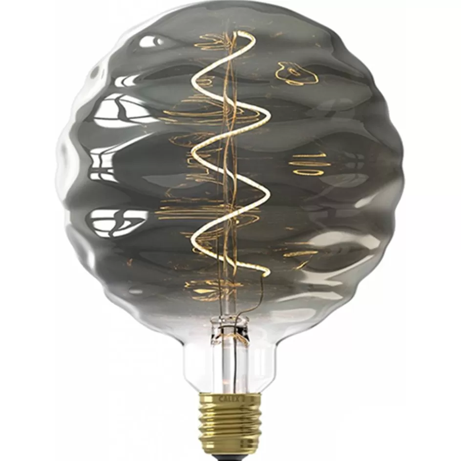 Woonkamerlampen | Slaapkamerlampen>Straluma Calex Bilbao led lamp titanium 4w e27