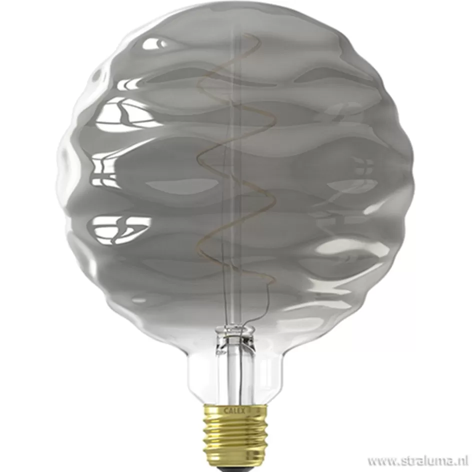 Woonkamerlampen | Slaapkamerlampen>Straluma Calex Bilbao led lamp titanium 4w e27