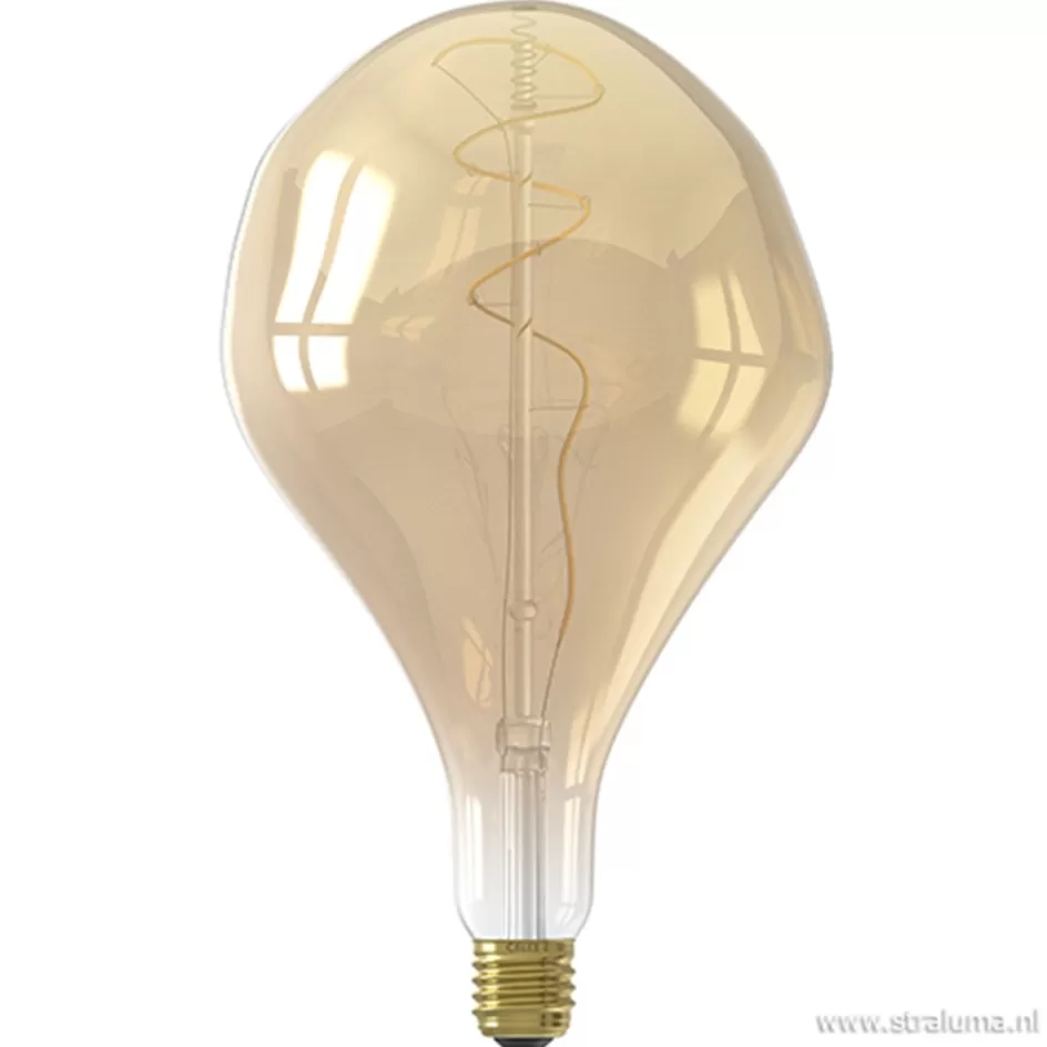 Slaapkamerlampen | Keukenverlichting>Straluma Calex Organic led lamp gold e27