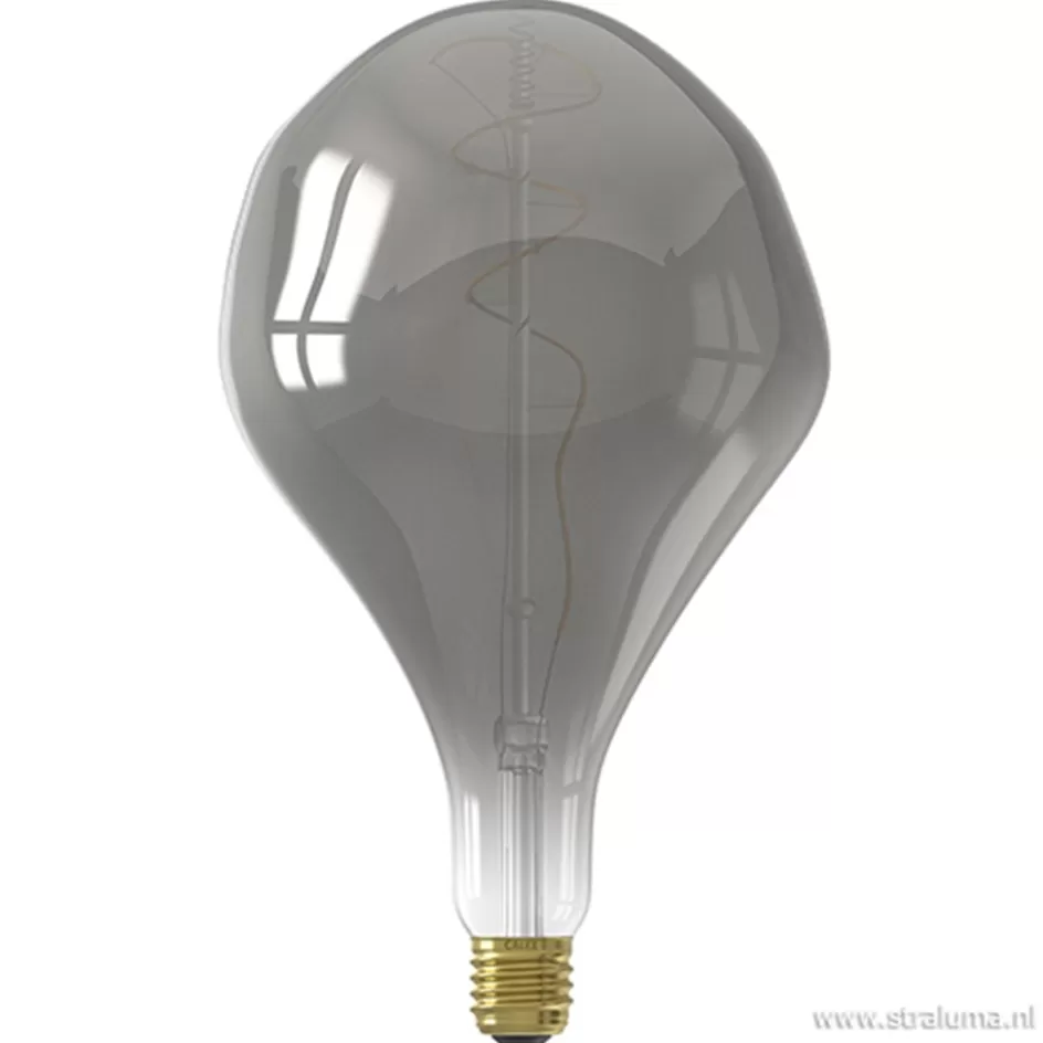 Woonkamerlampen | Slaapkamerlampen>Straluma Calex Organic lichtbron titanium 6w e27