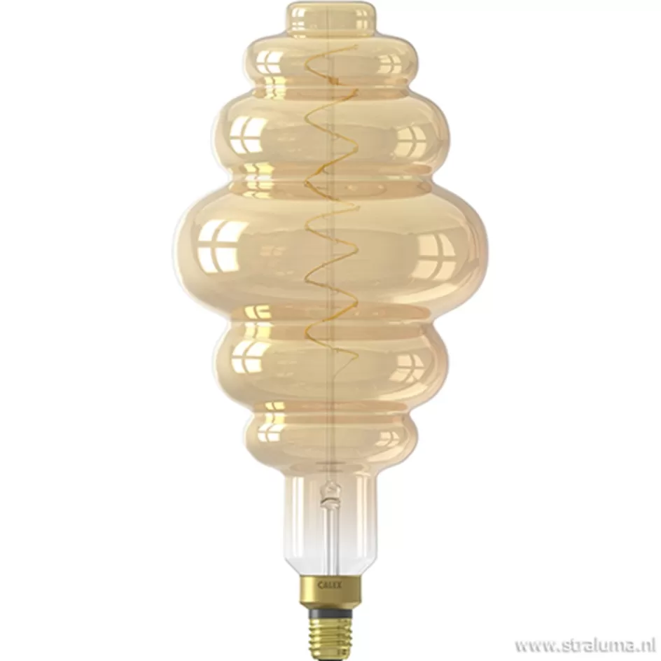 Woonkamerlampen | Slaapkamerlampen>Straluma Calex Paris led gold 4w e27