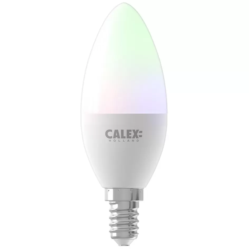 Smart lampen | Calex>Straluma Calex Smart Home E14 kaars LED lichtbron 5W RGBW