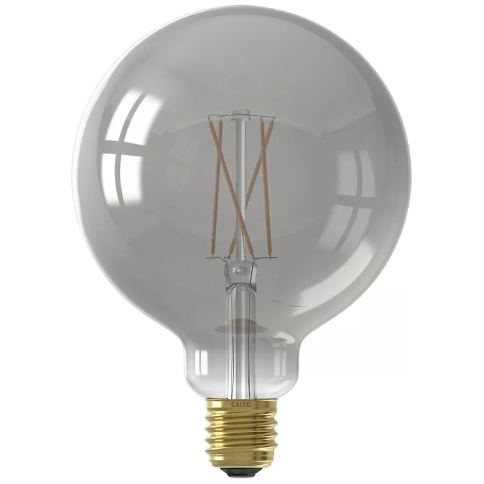 Smart lampen | Calex>Straluma Calex Smart Home E27 Globe LED filament smoke G125