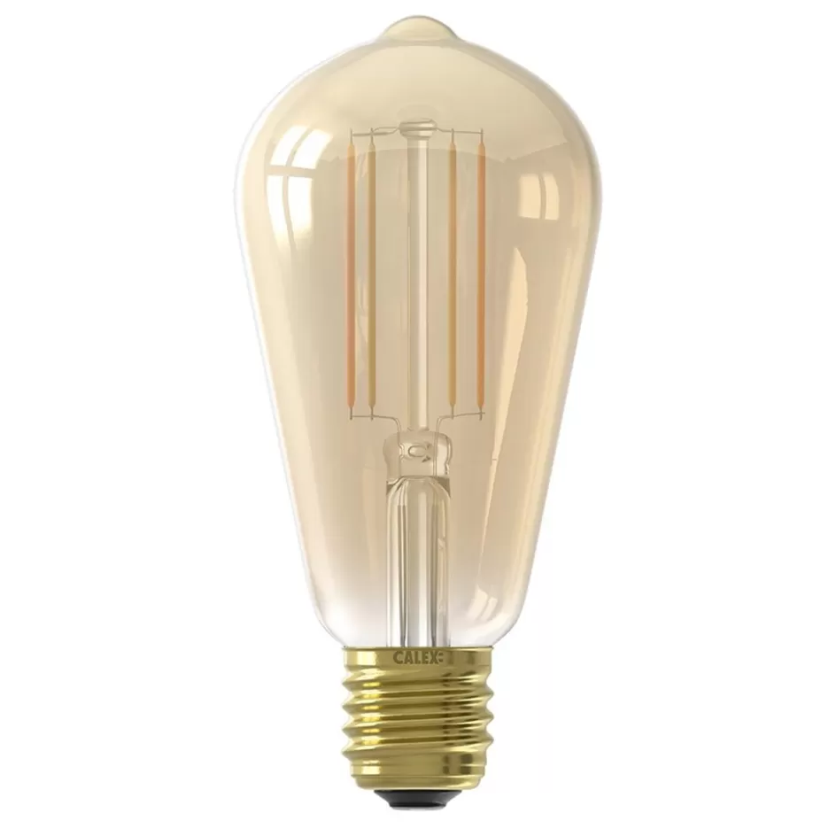 Smart lampen | Calex>Straluma Calex Smart Home E27 LED filament goud ST64