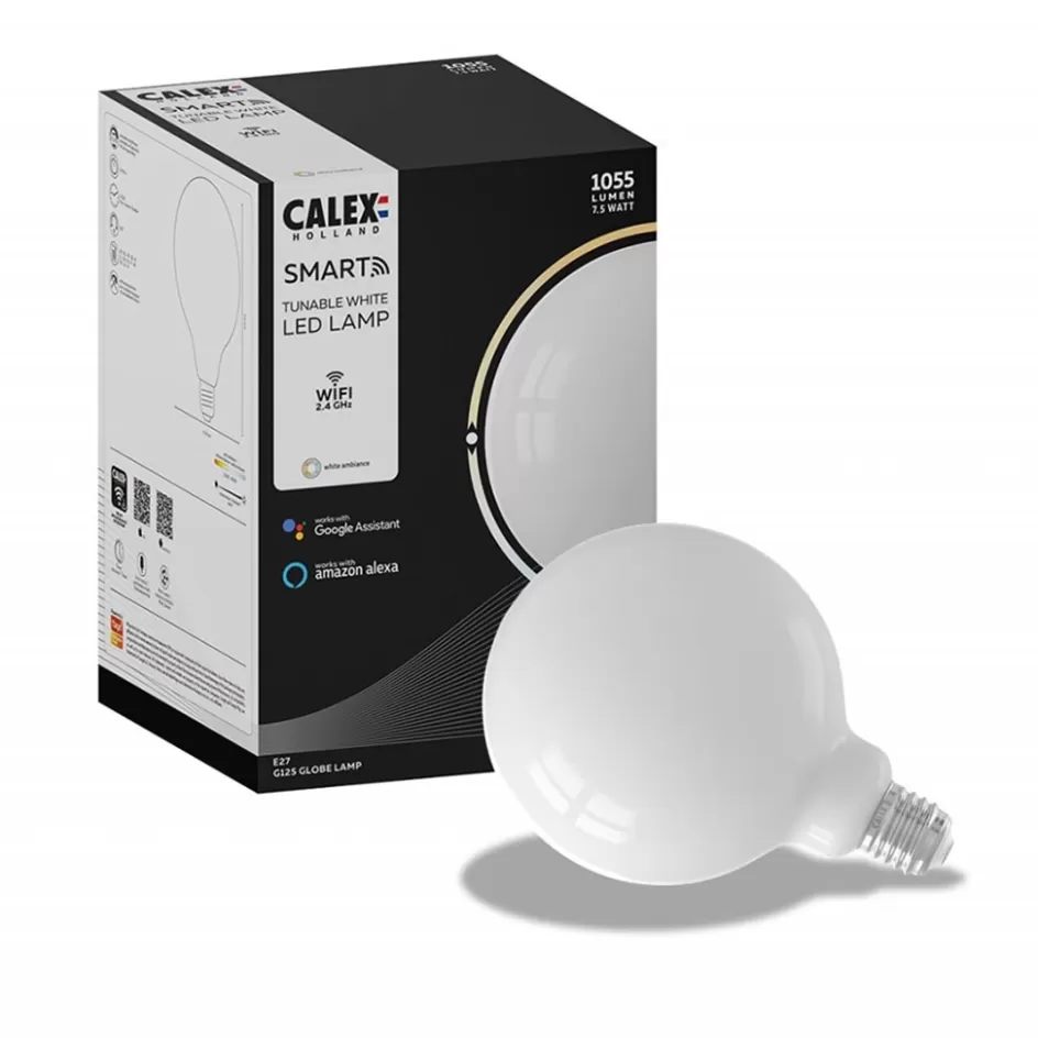 Smart lampen | Calex>Straluma Calex Smart Home E27 LED filament softline Globe G125