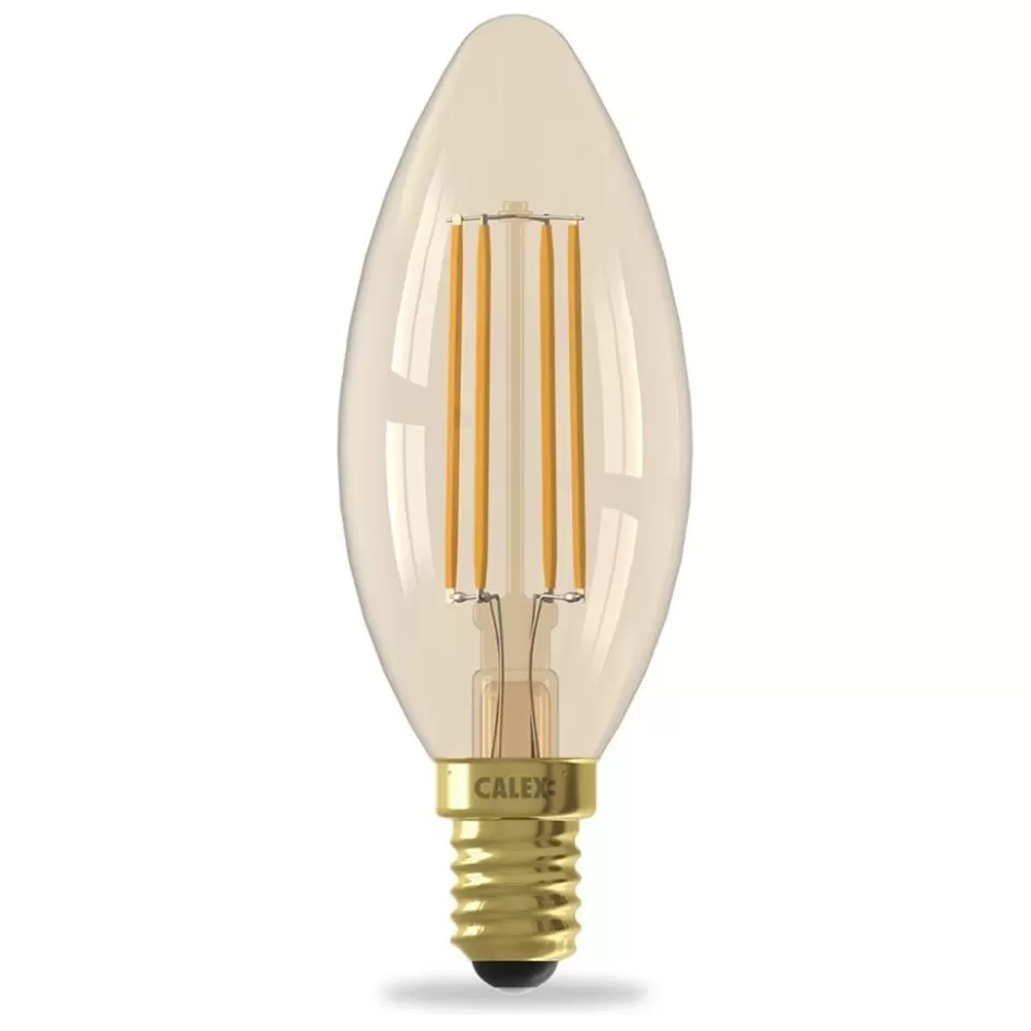 Smart lampen | Calex>Straluma Calex Smart Kaars B35 Gold