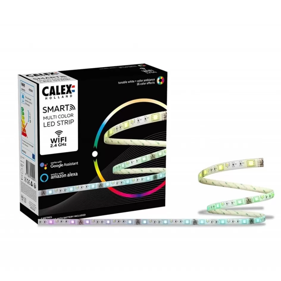 Smart lampen | Calex>Straluma Calex Smart LED strip RGB + CCT 2 meter