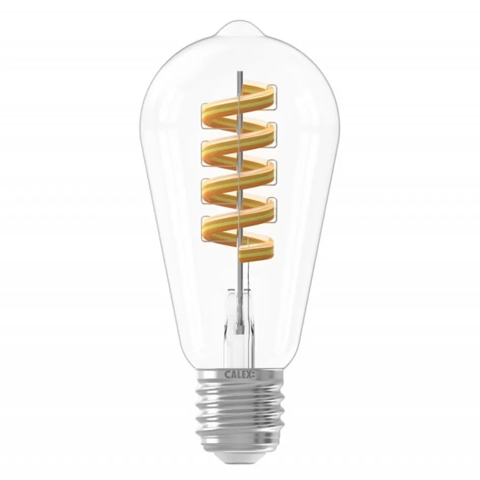 Smart lampen | Calex>Straluma Calex Smart Rustiek ST64 Helder Flex Filament