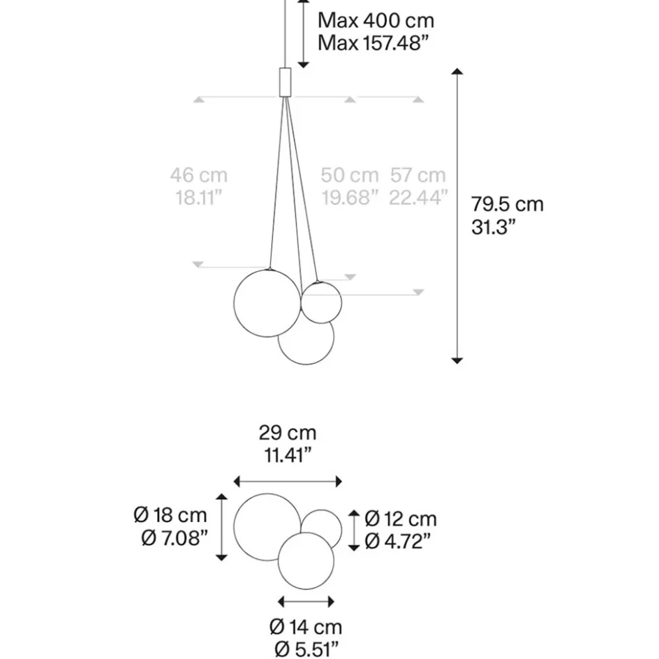 Hanglampen | Videverlichting>Straluma Design hanglamp Random rose goud glas inclusief LED