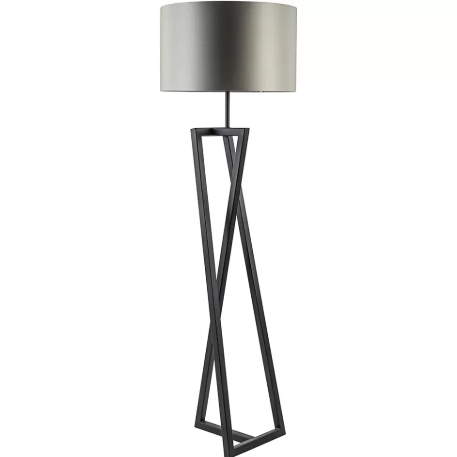 Lampenvoeten | Woonkamerlampen>Straluma Design vloerlamp frame mat zwart excl kap