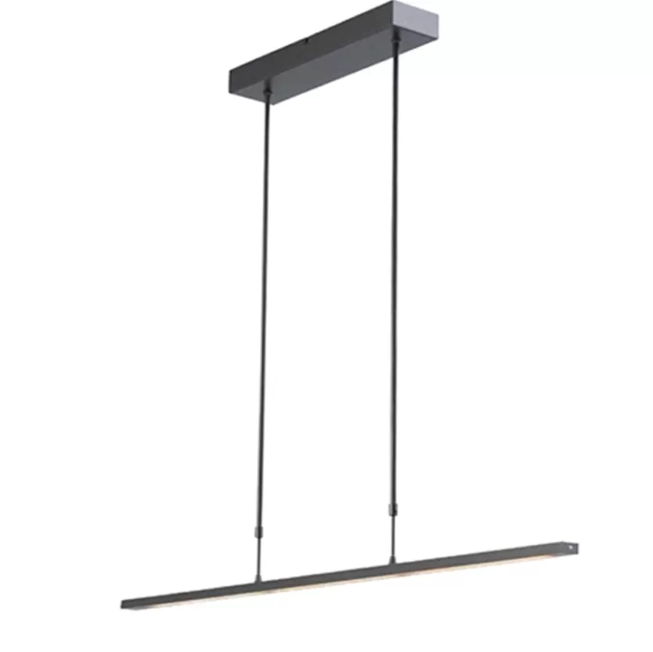 Hanglampen | Eettafellampen>Straluma Dimbare design hanglamp LED zwart