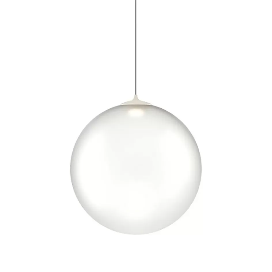 Hanglampen | Videverlichting>Straluma Glazen hanglamp Random Solo frosted wit 28 cm