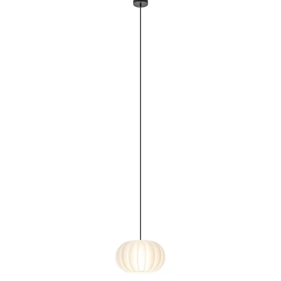 Hanglampen | Design Verlichting>Straluma Hanglamp Arena 1L 30cm zwart/kap wit