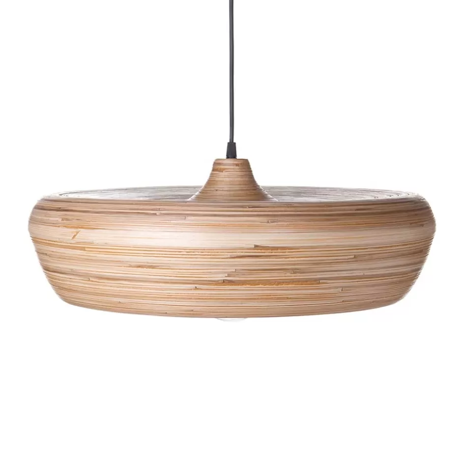 Keukenverlichting | Eetkamerverlichting>Straluma Hanglamp Bamboo Ufo 50cm