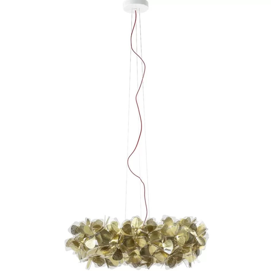 Eettafellampen | Eetkamerverlichting>Straluma Hanglamp Clizia Mama Non Mama gold/red