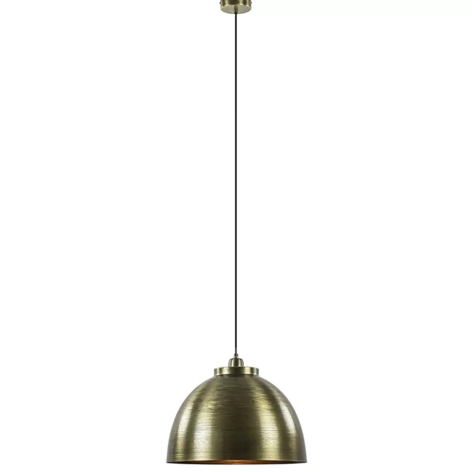 Eettafellampen | Light and Living>Straluma Hanglamp Kylie oud brons metaal 45 cm