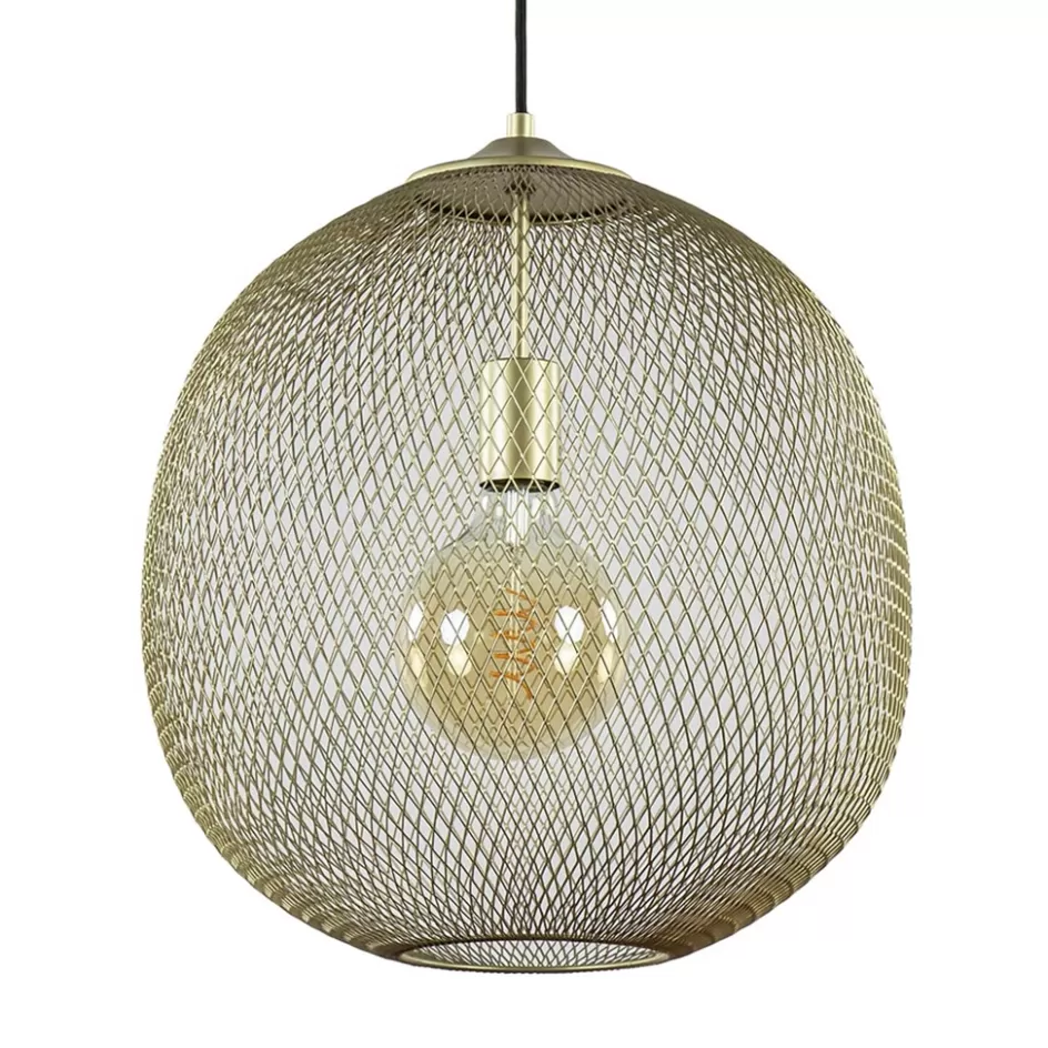 Draadlampen | Light and Living>Straluma Hanglamp Moroc Light and Living goud