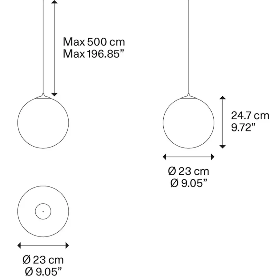 Hanglampen | Videverlichting>Straluma Hanglamp Random Solo 23cm smoke