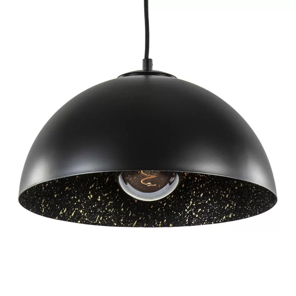 Keukenverlichting | Eetkamerverlichting>Straluma Hanglamp Sfera 35 zwart/goud