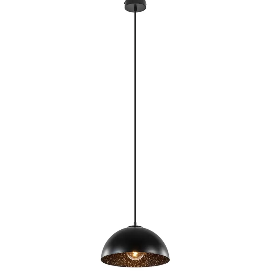 Keukenverlichting | Eetkamerverlichting>Straluma Hanglamp Sfera 35 zwart/goud