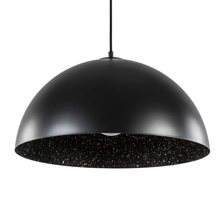 Eettafellampen | Keukenverlichting>Straluma Hanglamp Sfera 50 zwart/goud