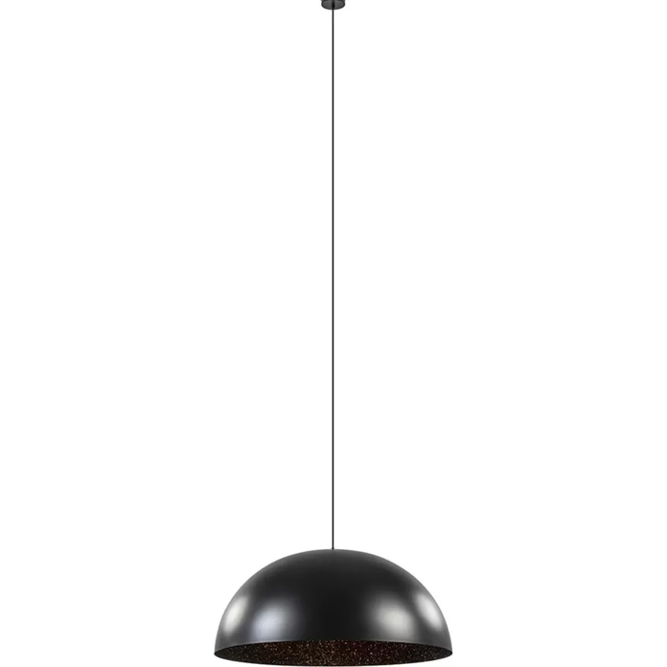 Hanglampen | Luxe Verlichting>Straluma Hanglamp Sfera 90 zwart/goud