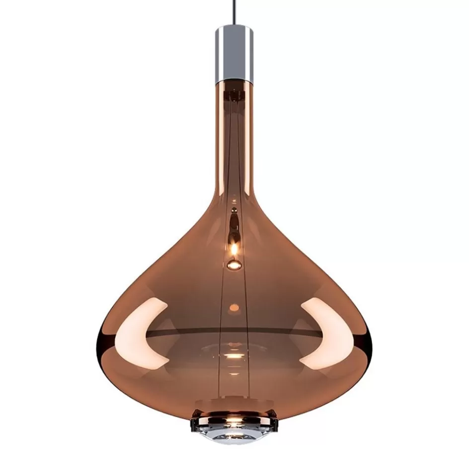 Hanglampen | Pendel Lampen>Straluma Hanglamp Sky-Fall groot brons