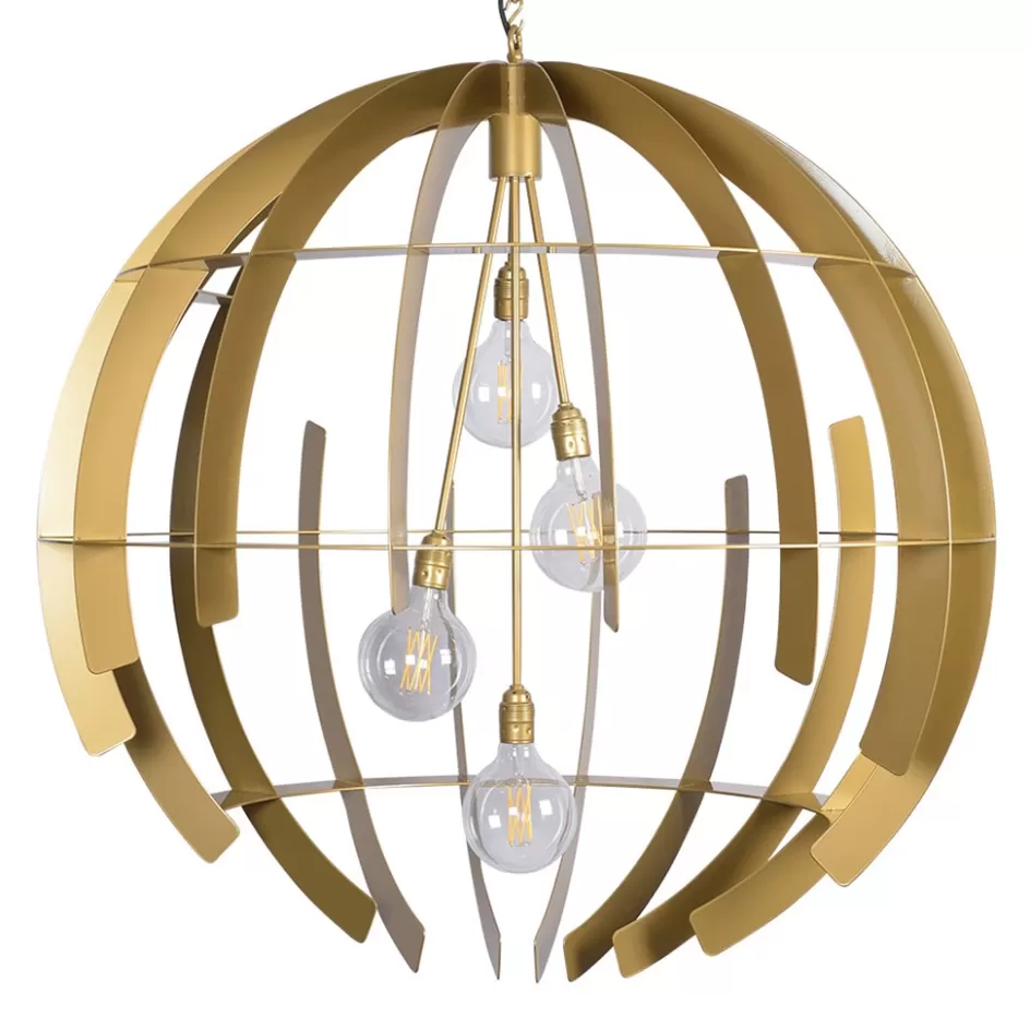 Eettafellampen | Videverlichting>Straluma Hanglamp Terra 100cm goud