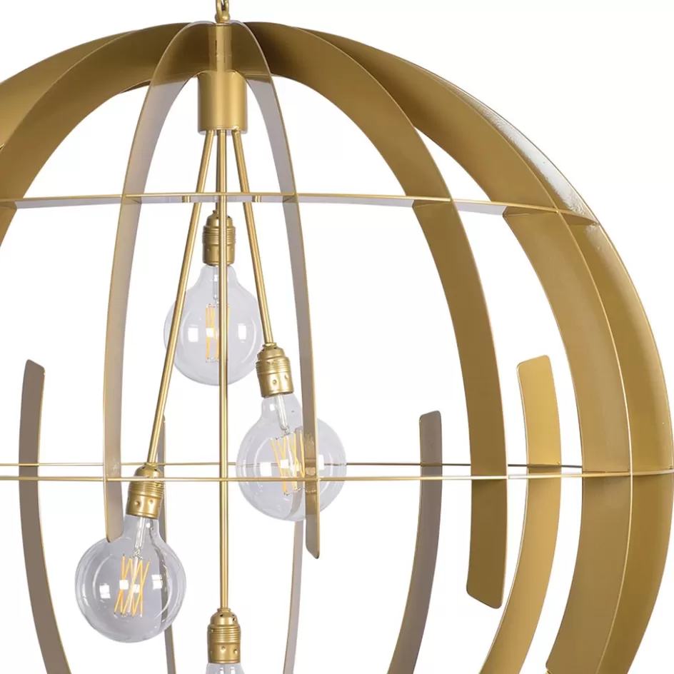 Eettafellampen | Videverlichting>Straluma Hanglamp Terra 100cm goud