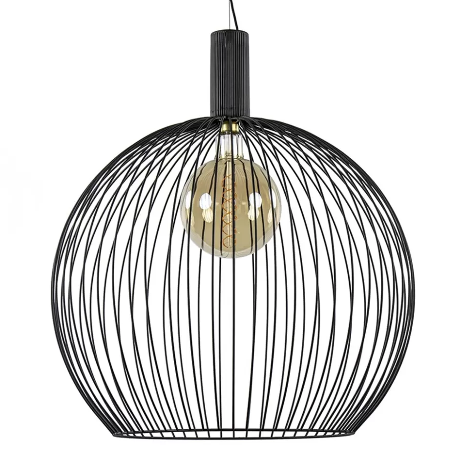 Draadlampen | Woonkamerlampen>Straluma Hanglamp Wire 70cm zwart