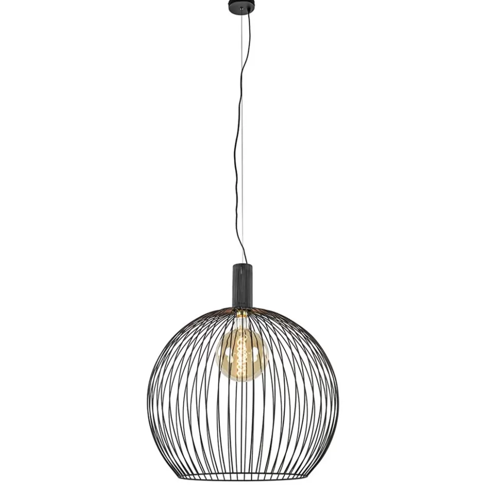 Draadlampen | Woonkamerlampen>Straluma Hanglamp Wire 70cm zwart