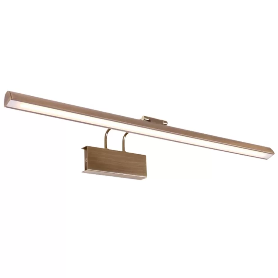 Wandlampen | Kantoorverlichting>Straluma Klassieke schilderij wandlamp brons met LED