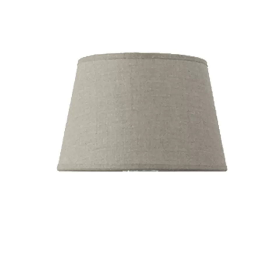 Klassieke Verlichting | Woonkamerlampen>Straluma Lampenkap taupe Drum 20 cm