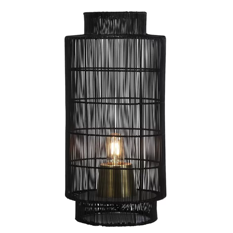 Draadlampen | Light and Living>Straluma L&L tafellamp Gruaro zwart draad