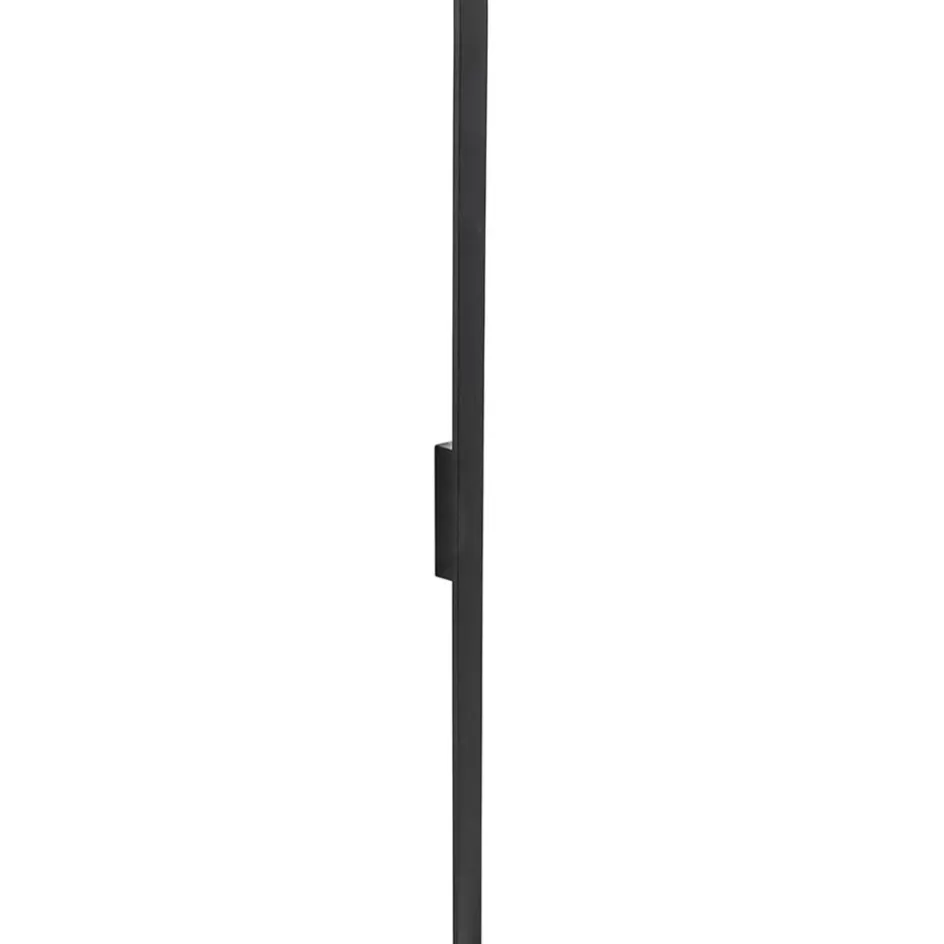 Wandlampen | Buitenlampen>Straluma Langwerpige LED buitenlamp zwart 144 cm