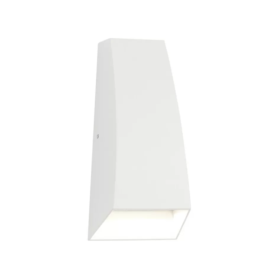 Wandlampen | Buitenlampen>Straluma LED buitenlamp up+down wit aluminium IP54