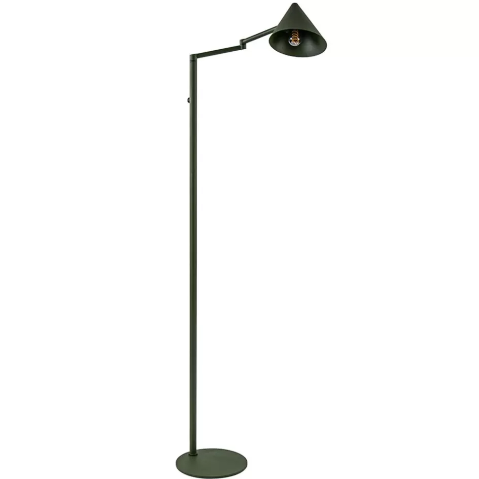 Woonkamerlampen | Slaapkamerlampen>Straluma Leeslamp Marvis vintage groen