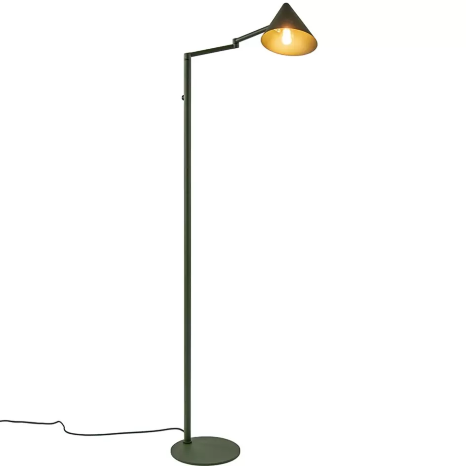 Woonkamerlampen | Slaapkamerlampen>Straluma Leeslamp Marvis vintage groen