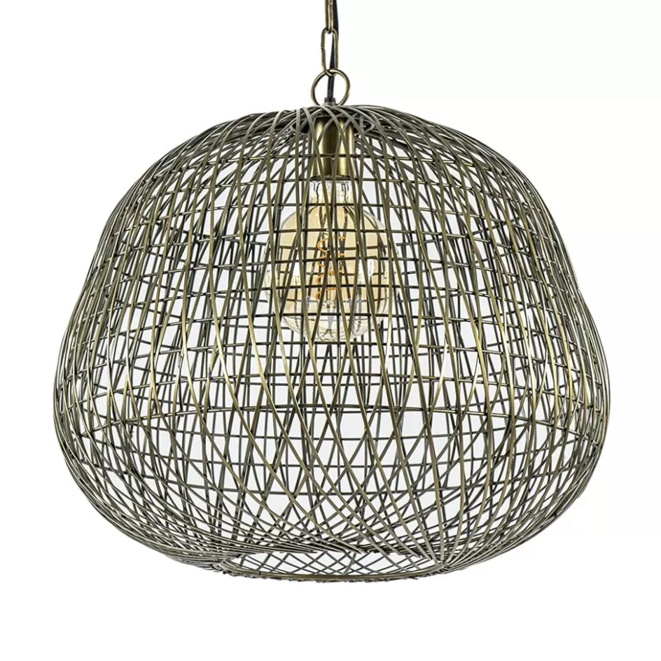 Light and Living | Keukenverlichting>Straluma Light & Living hanglamp Alwina brons draad