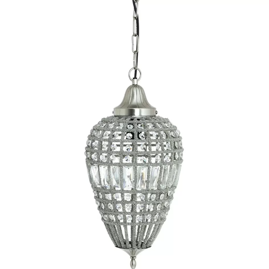 Eettafellampen | Light and Living>Straluma Light & Living hanglamp Charlene kristal