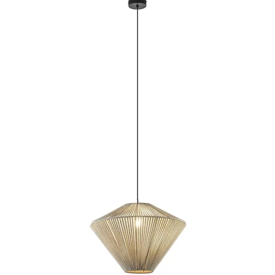 Hanglampen | Eettafellampen>Straluma Light and Living hanglamp Felida crème 53 cm