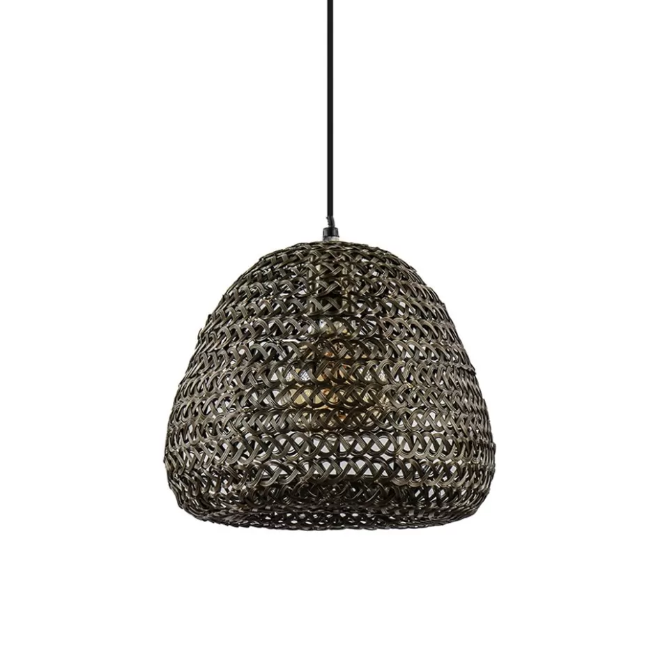 Hanglampen | Light and Living>Straluma Light and Living hanglamp Finou klein antiek brons