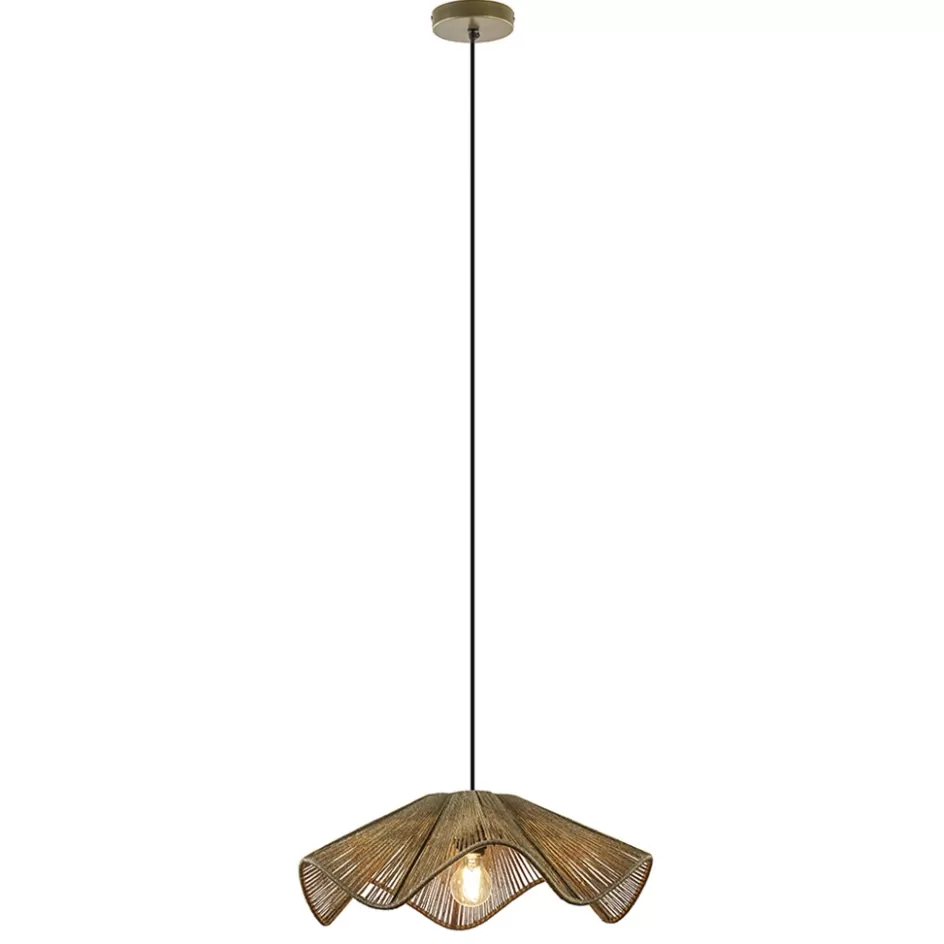 Hanglampen | Eettafellampen>Straluma Light and Living hanglamp Fodara jute naturel